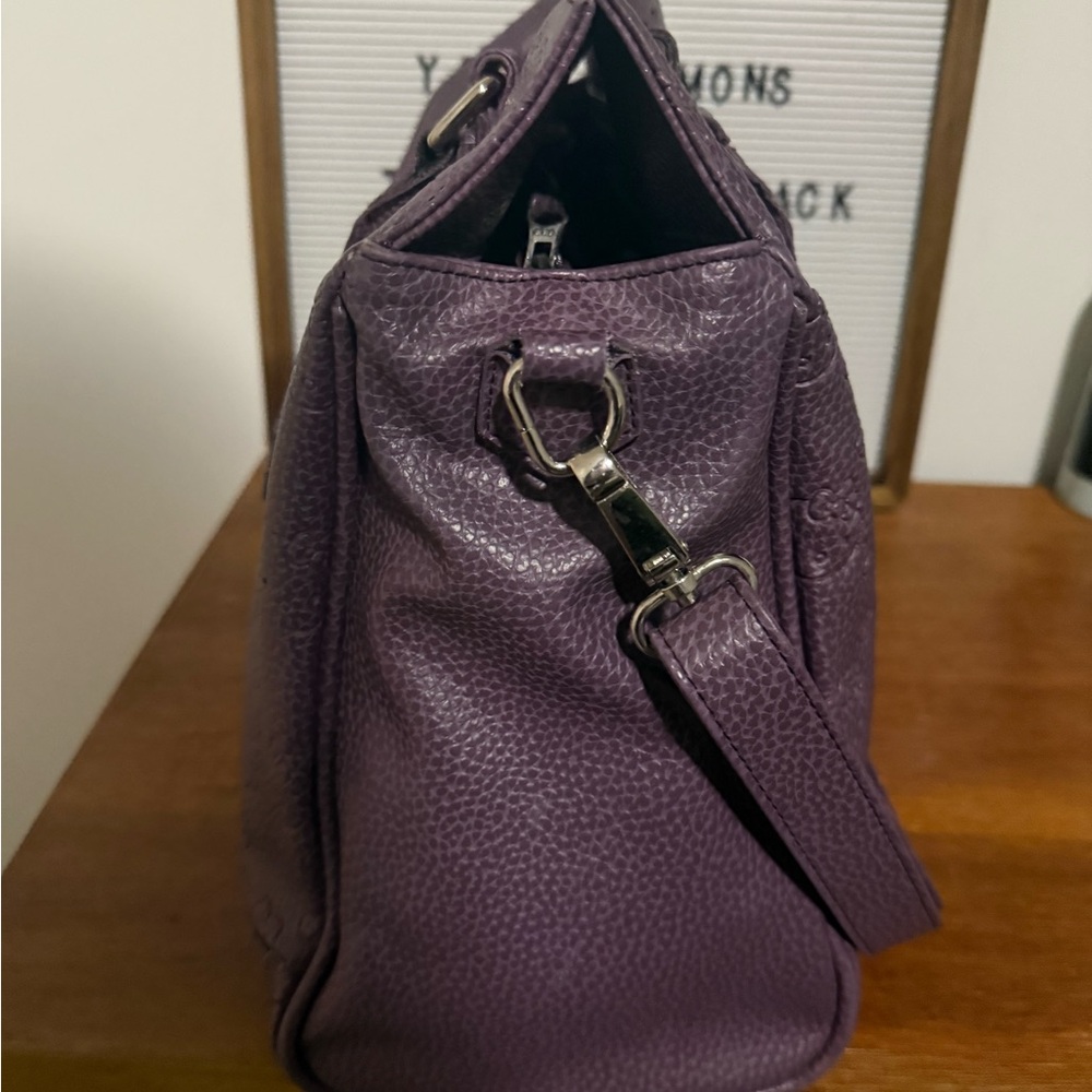 💜 Hello Kitty x Loungefly Embossed Purple Leather Tote Bag - Picture 4 of 16